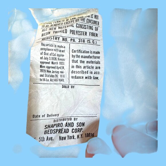 Vtg Shapiro And Son White Eyelet Lace Wide Trim Ruffled Pillow Shams Set Of 2 - Picture 4 of 6